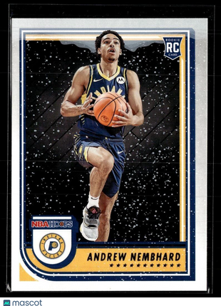 2022-23 NBA HOOPS WINTER ROOKIE 259 Andrew Nembhard - Indiana Pacers