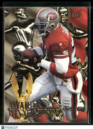 1995 FLEER ULTRA AWARD WINNER DEION SANDERS 49ERS