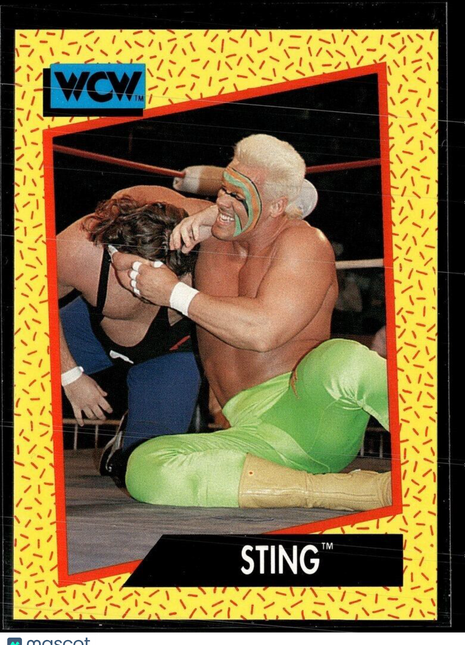 1991 IMPEL WCW #8 STING