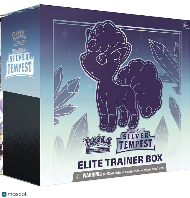 Pokemon Trading Card Game: Sword & Shield - Silver Tempest Elite Trainer Box