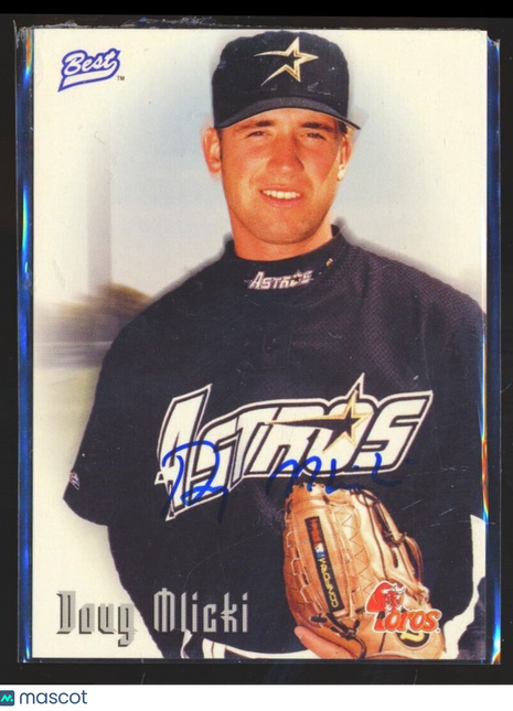 1996 BEST AUTO DOUG MLICKI ASTROS