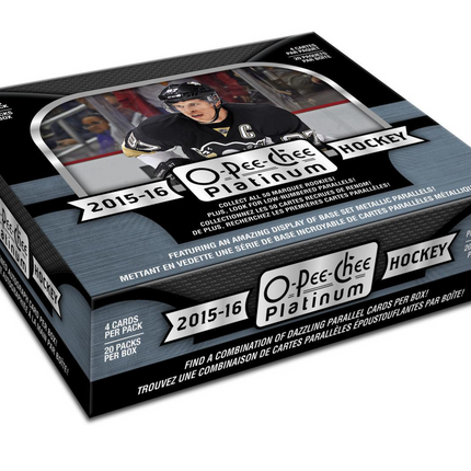 NHL 2015-16 Upper Deck O-Pee-Chee Platinum Hockey Hobby Box