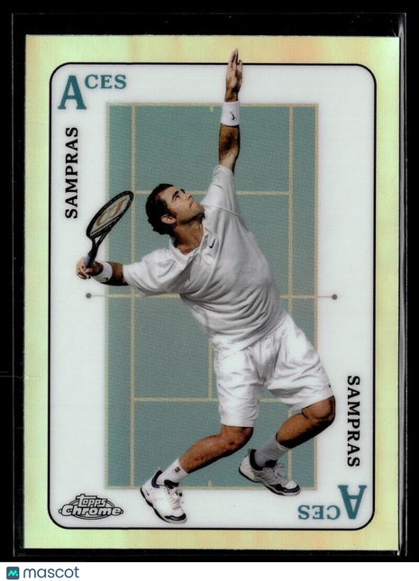2021 TOPPS CHROME TENNIS REFRACTOR ACES ACE-1 Pete Sampras