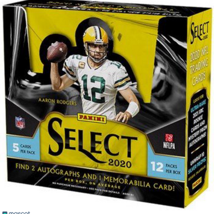 NFL 2020 Panini Select Football Hobby Box