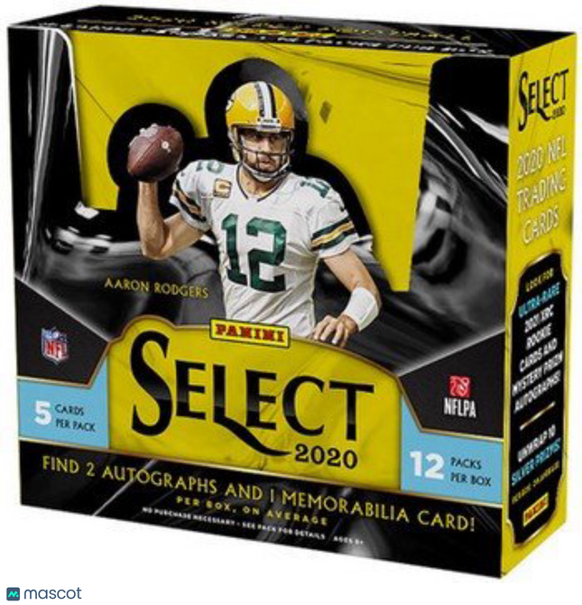 NFL 2020 Panini Select Football Hobby Box