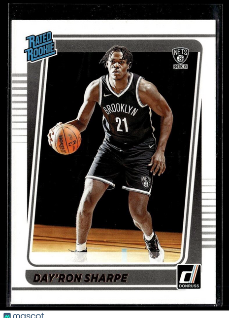 2021-22 DONRUSS RATED ROOKIE DAY'RON SHARPE NETS