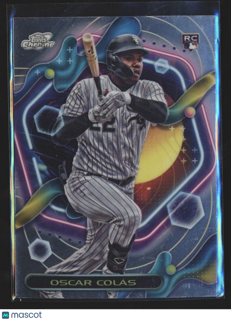 2023 TOPPS SONIC CHROME 104 Oscar Colás - Chicago White Sox RC