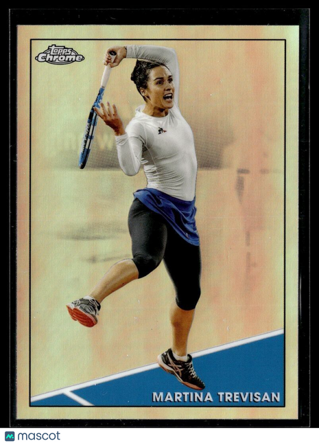 2021 TOPPS CHROME TENNIS REFRACTOR 67 Martina Trevisan