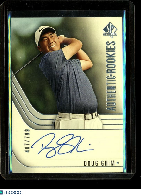 2020 SP AUTHENTIC ROOKIES /799 AUTO DOUG GHIM