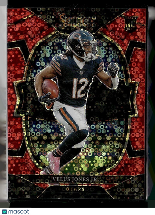 2022 SELECT RED NO HUDDLE CONCOURSE ROOKIE /49 VELUS JONES JR BEARS