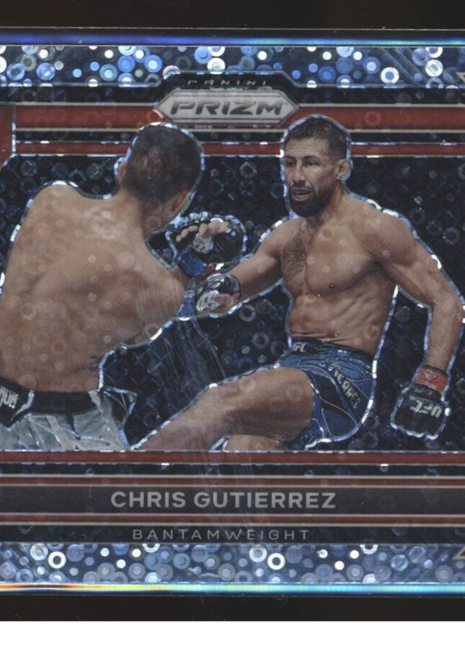 2023 PRIZM UFC H2 ROOKIE CHRIS GUTIERREZ