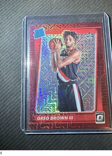 2021-22 Optic Choice Greg Brown iii