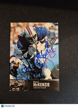1997 Reggie McKenzie UD Legends Auto #AL-138 Bills