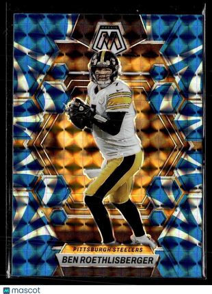 2023 MOSAIC BLUE REACTIVE 207 Ben Roethlisberger - Pittsburgh Steelers