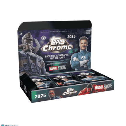 MCU 2025 Topps Chrome Marvel Studios Hobby Box