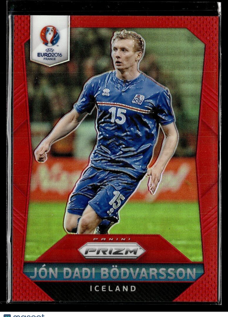 2016 PRIZM EURO RED /149 JON DADI BODVARSSON ICELAND