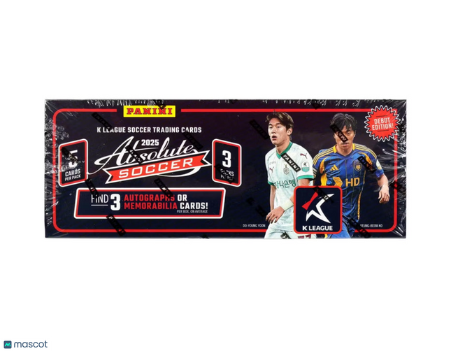 SOCCER 2025 Panini Absolute K League Soccer Hobby Box