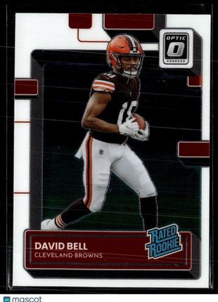 2022 OPTIC RATED ROOKIE DAVID BELL BROWNS
