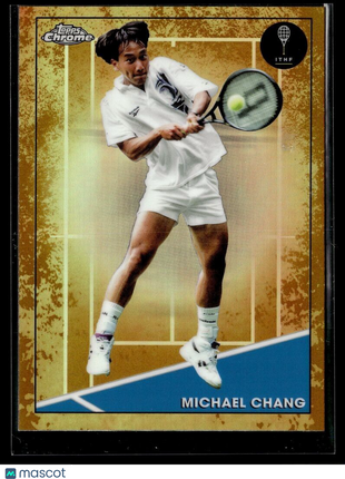 2021 TOPPS CHROME TENNIS CLAY COURT 12 Michael Chang