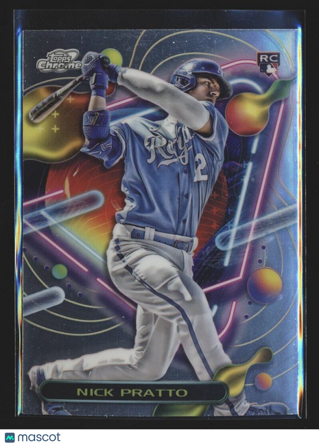 2023 TOPPS SONIC CHROME 17 Nick Pratto - Kansas City Royals RC