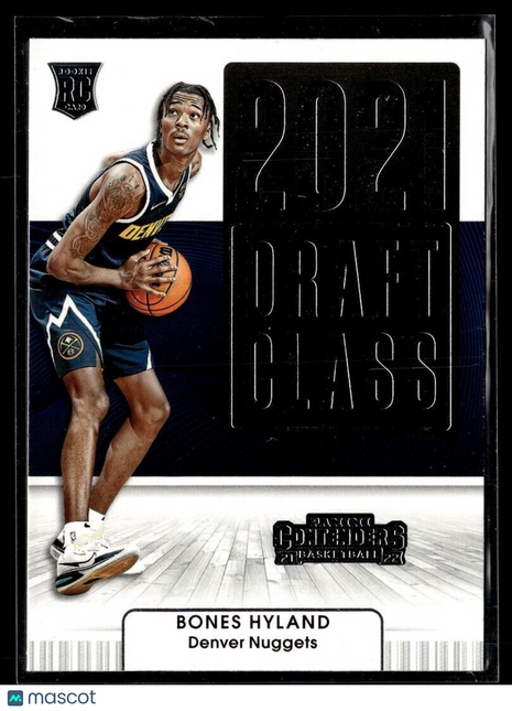 2021-22 CONTENDERS DRAFT CLASS BONES HYLAND NUGGETS