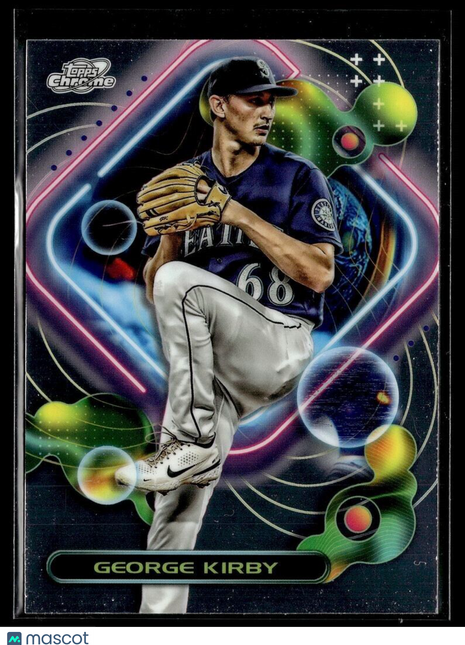 2023 TOPPS COSMIC CHROME 118 George Kirby - Seattle Mariners