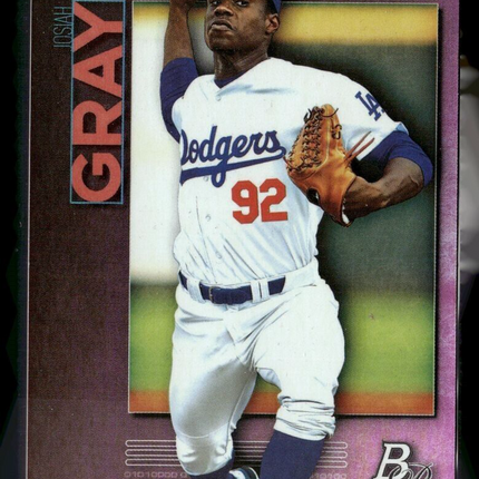 2020 BOWMAN PLATINUM PINK /199 JOSIAH GRAY DODGERS