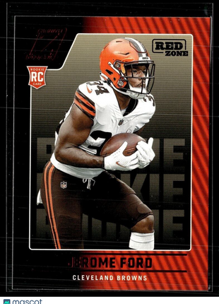 2022 ZENITH RED ZONE ROOKIE JEROME FORD BROWNS