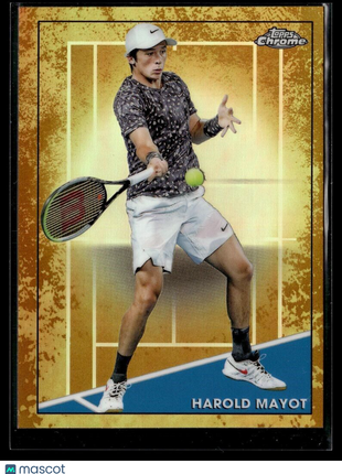 2021 TOPPS CHROME TENNIS CLAY COURT 75 Harold Mayot