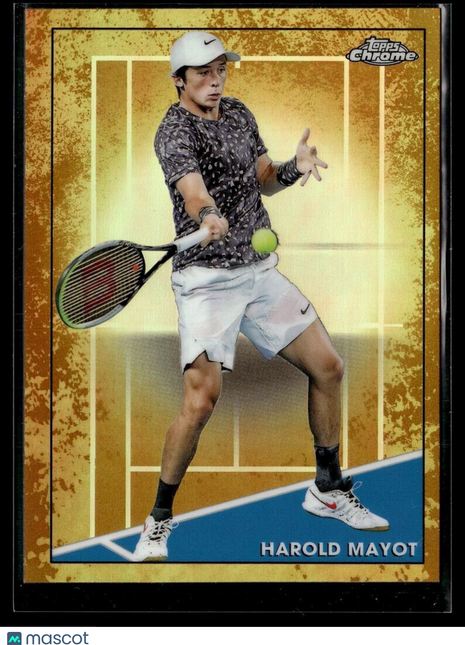 2021 TOPPS CHROME TENNIS CLAY COURT 75 Harold Mayot