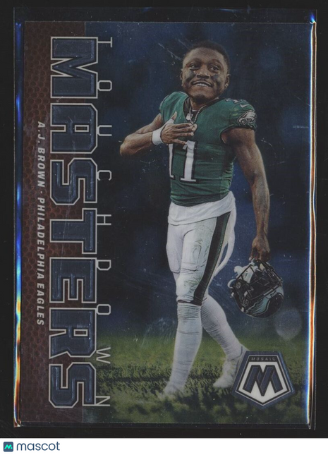 2023 MOSAIC TOUCHDOWN MASTERS AJ BROWN EAGLES