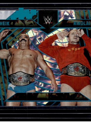 2023 REVOLUTION WWE IMPACT /199 LEGENDS IRON SHEIK NIKOLAI VOLKOFF