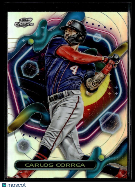 2023 TOPPS COSMIC CHROME REFRACTOR 99 Carlos Correa - Minnesota Twins