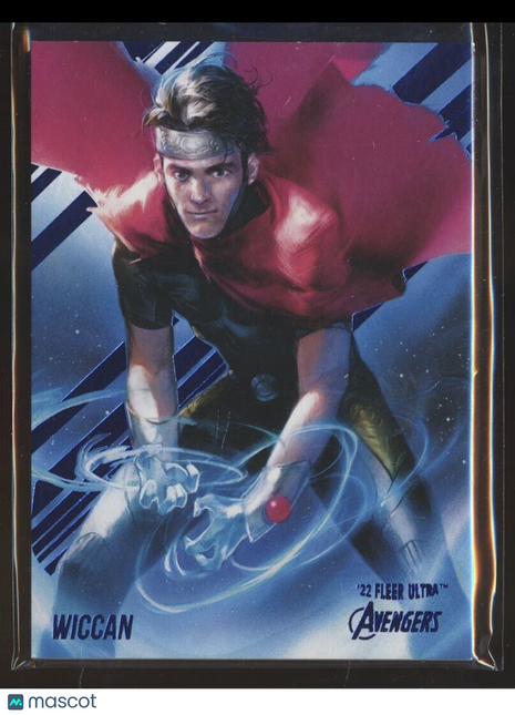 2022 MARVEL FLEER RETRO AVENGERS BLUE /360 WICCAN
