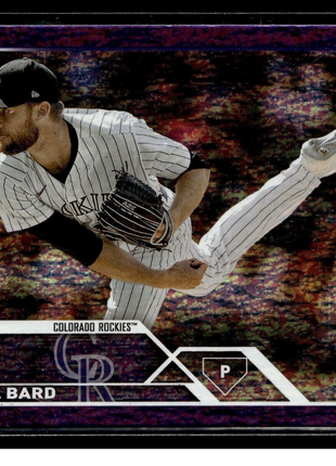 2023 TOPPS PURPLE FOIL /799 DANIEL BARD ROCKIES