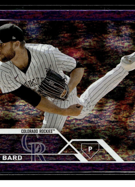 2023 TOPPS PURPLE FOIL /799 DANIEL BARD ROCKIES
