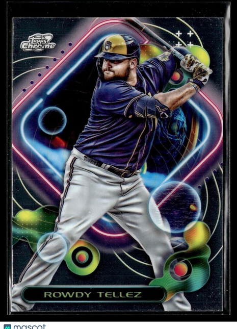 2023 TOPPS COSMIC CHROME 130 Rowdy Tellez - Milwaukee Brewers