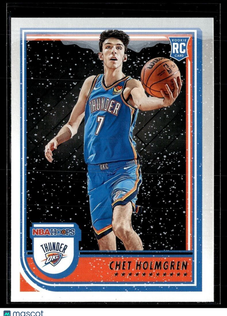 2022-23 NBA HOOPS WINTER ROOKIE 232 Chet Holmgren - Oklahoma City Thunder