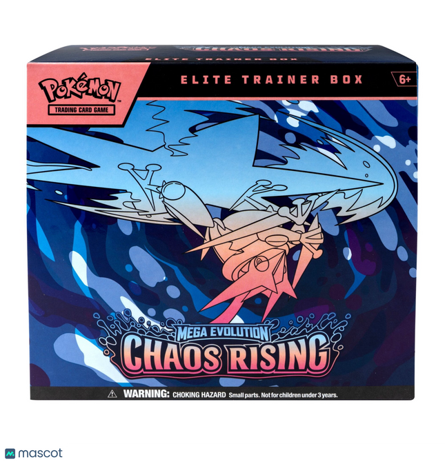 Pokemon Trading Card Game: Mega Evolution Chaos Rising Elite Trainer Box