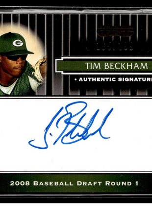2008 RAZOR DRAFT /199 AUTO TIM BECKHAM