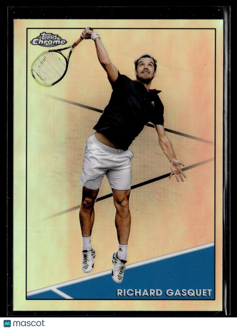 2021 TOPPS CHROME TENNIS REFRACTOR 25 Richard Gasquet