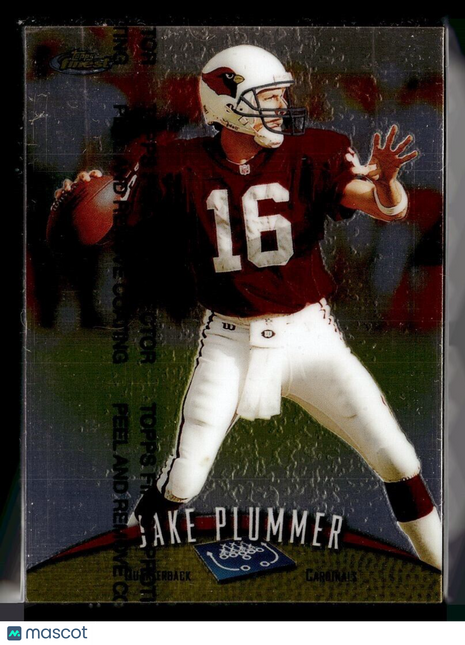 1998 FINEST JAKE PLUMMER CARDINALS