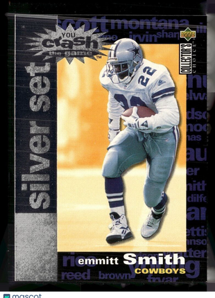 1995 UD COLLECTORS CHOICE SILVER SET CRASH THE GAME C15 EMMITT SMITH COWBOYS