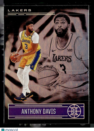 2020-21 ILLUSIONS EMERALD ANTHONY DAVIS LAKERS