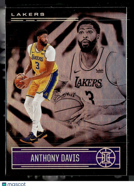 2020-21 ILLUSIONS EMERALD ANTHONY DAVIS LAKERS