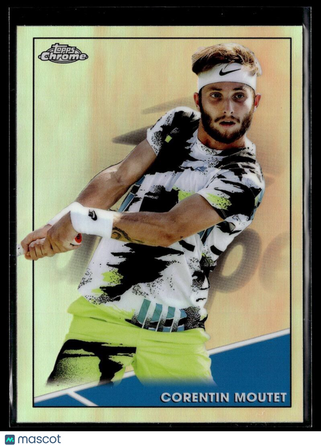 2021 TOPPS CHROME TENNIS REFRACTOR 48 Corentin Moutet