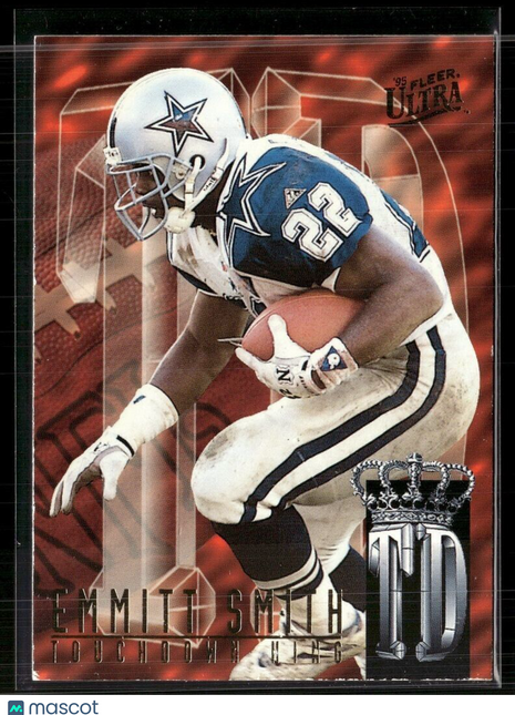 1995 FLEER ULTRA TOUCHDOWN KING EMMITT SMITH COWBOYS