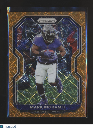 2020 PRIZM ORANGE VELOCITY MARK INGRAM II RAVENS