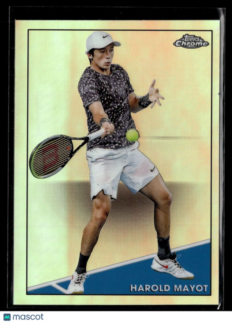 2021 TOPPS CHROME TENNIS REFRACTOR 75 Harold Mayot