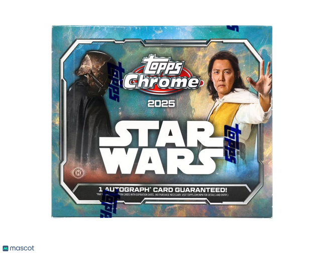 SW 2025 Topps Star Wars Chrome Hobby Box